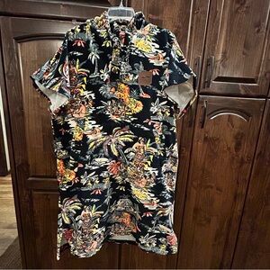 Floral Paradise Hooded Women's Swim Coverup